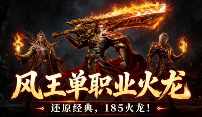 2026年8月2日首发火龙传奇:风王火龙单职业 2026年8月2日首发火龙传奇:风王火龙单职业